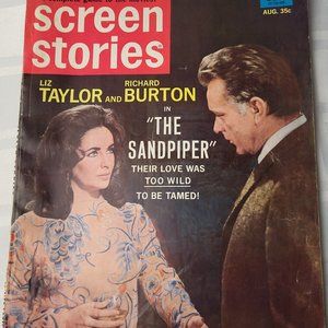 1965 SCREEN STORIES MAGAZINE VINTAGE BOOK ELVIS PRESLEY RETRO ADVERTISING AUG